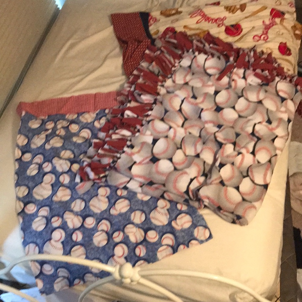 Two Pillow Cases and A blanket